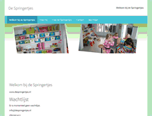 Tablet Screenshot of despringertjes.nl